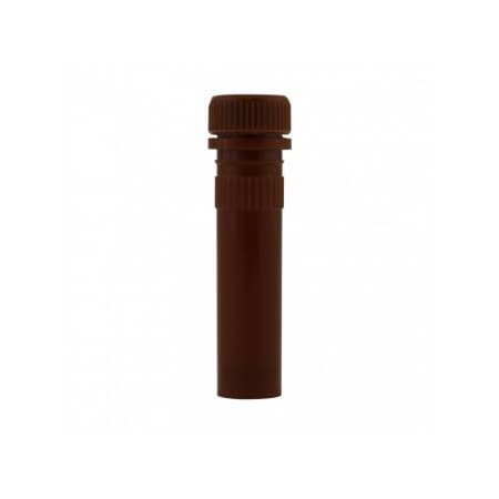 Molecular Bio-Products Micro-Centrifuge Tubes w/ Screw Cap, Amber, 1.5ml, Free Standing, 500/PK 144541